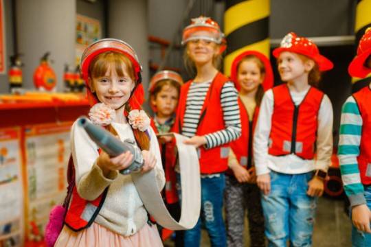 Детская экскурсия «Пожарная часть» фото